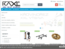 Tablet Screenshot of kaxl.cz